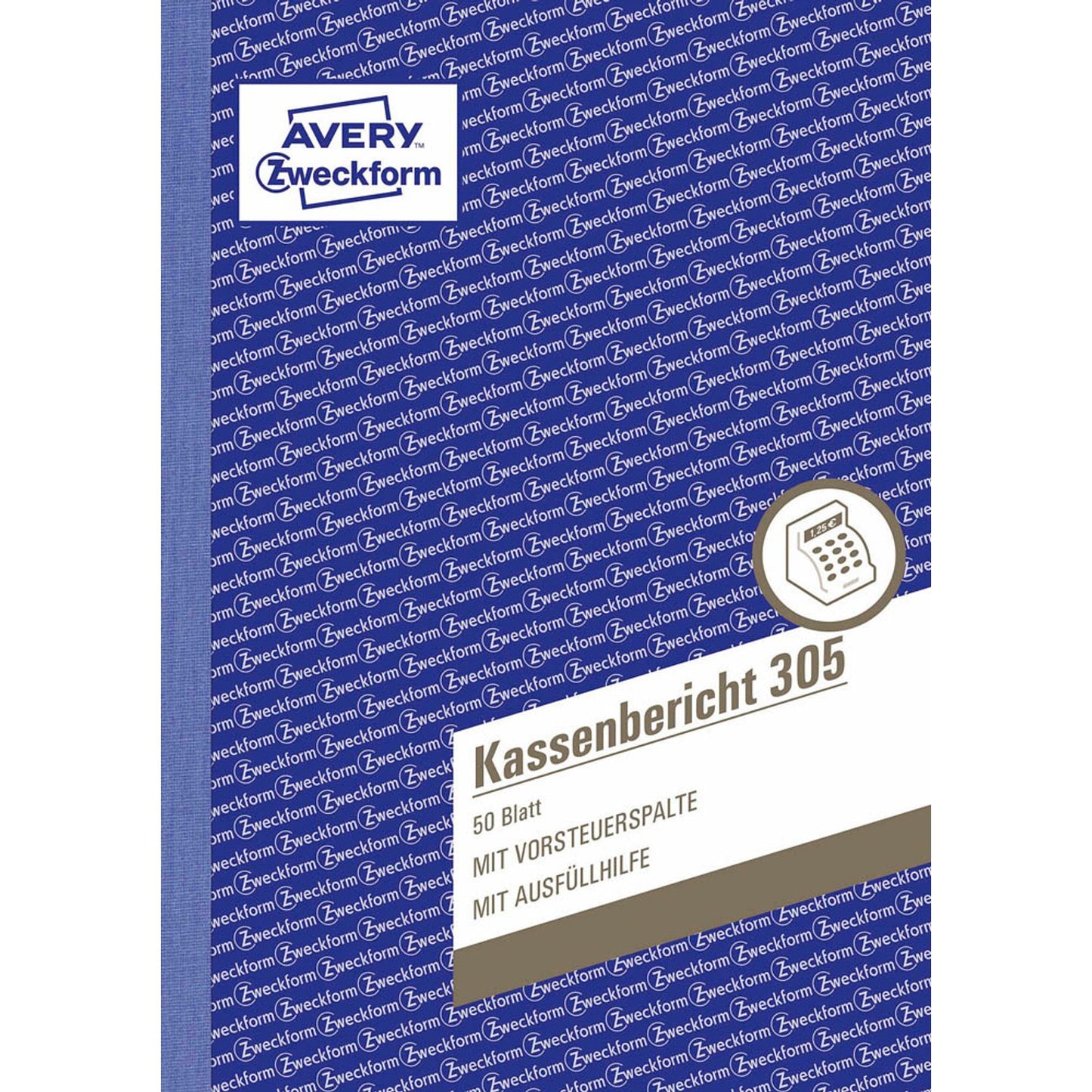 AVERY Zweckform Kassenbericht Formularbuch | 305