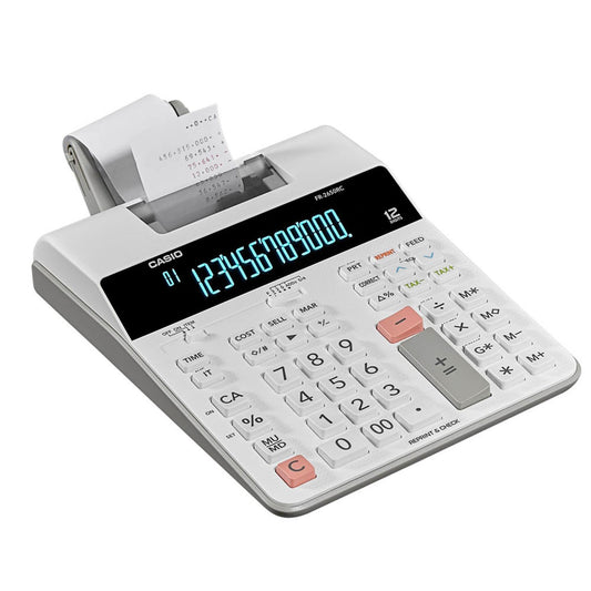 CASIO Tischrechner druckend weiß | FR-2650RC