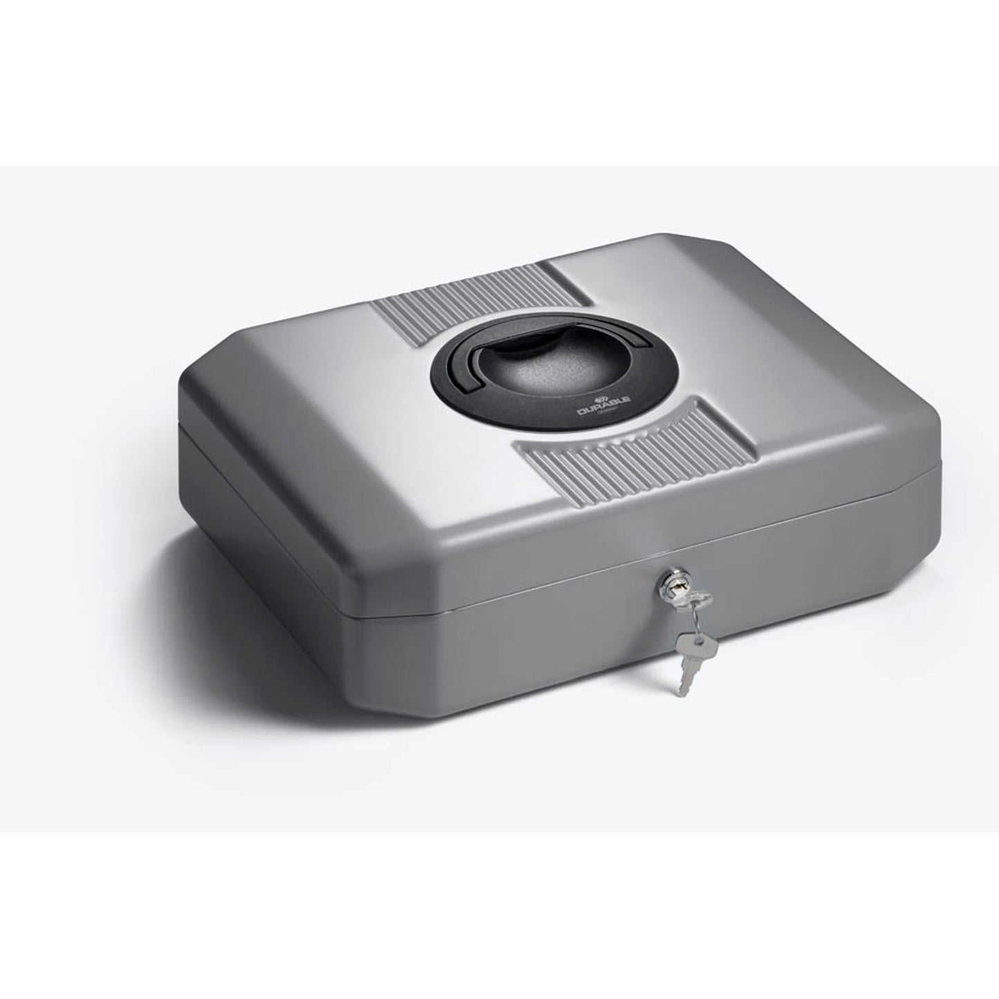DURABLE Geldkassette EUROBOXX silber | 178257