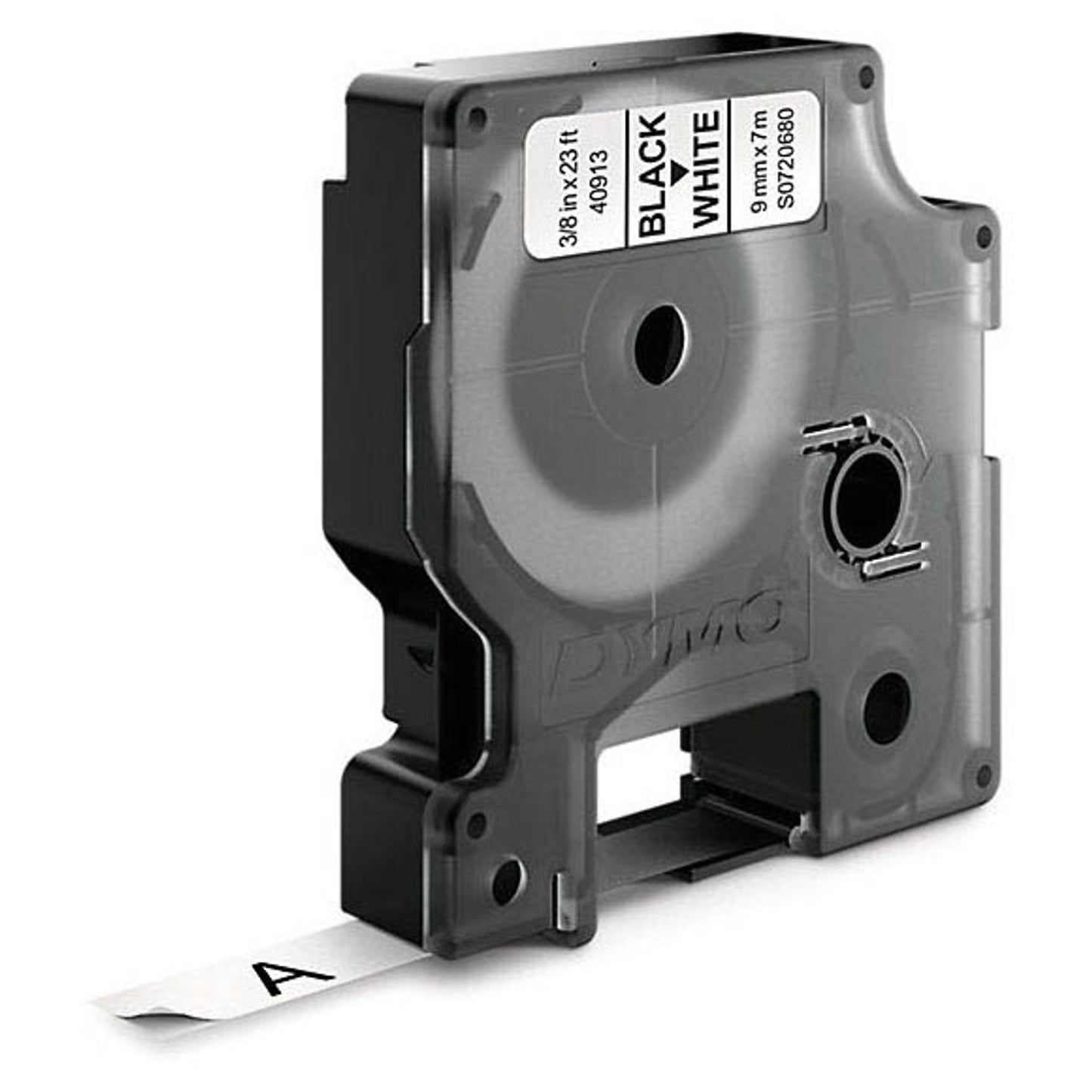 DYMO Schriftbänder D1 41913 (40913) , 9 mm schwarz auf weiß | 2093096 | 1 Pack = 10 St.