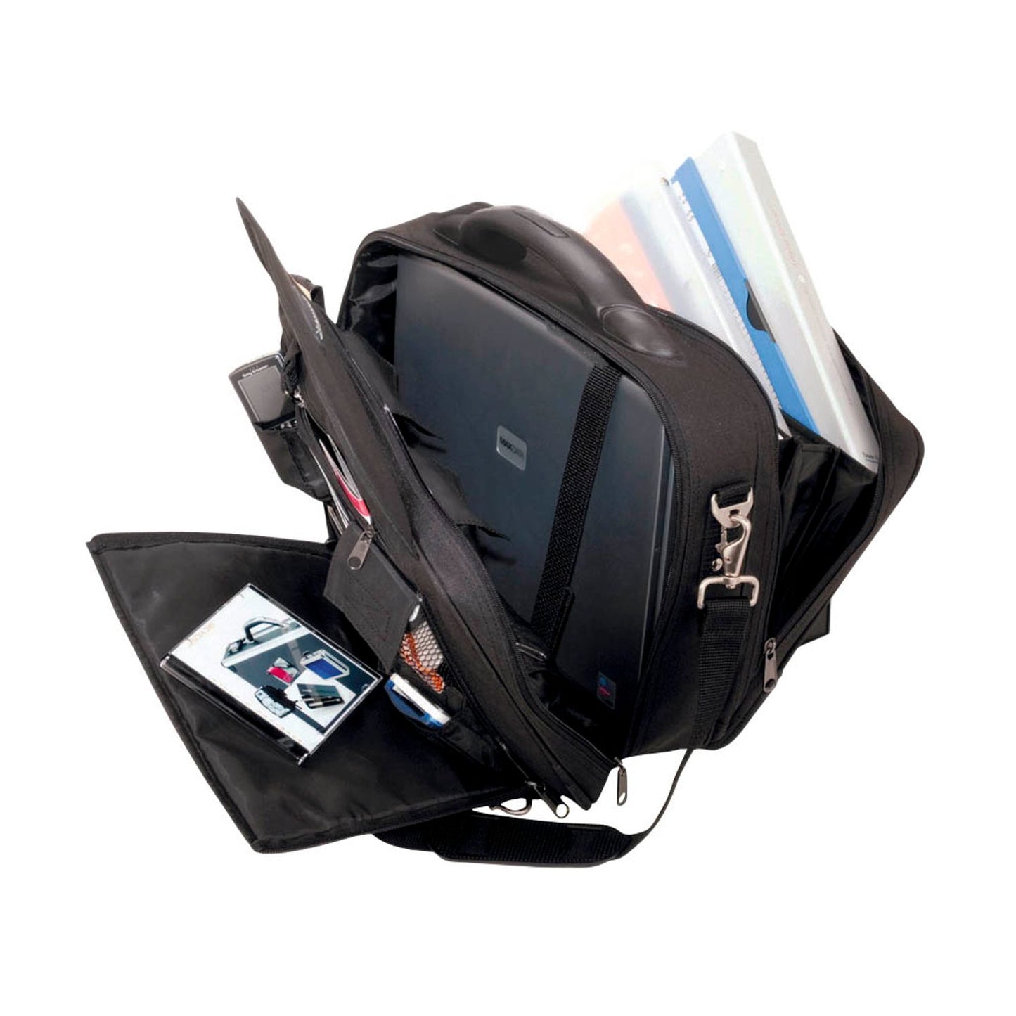 LIGHTPAK Laptoptasche ARCO Kunstfaser schwarz bis 38,1 cm (15 Zoll) | 46010