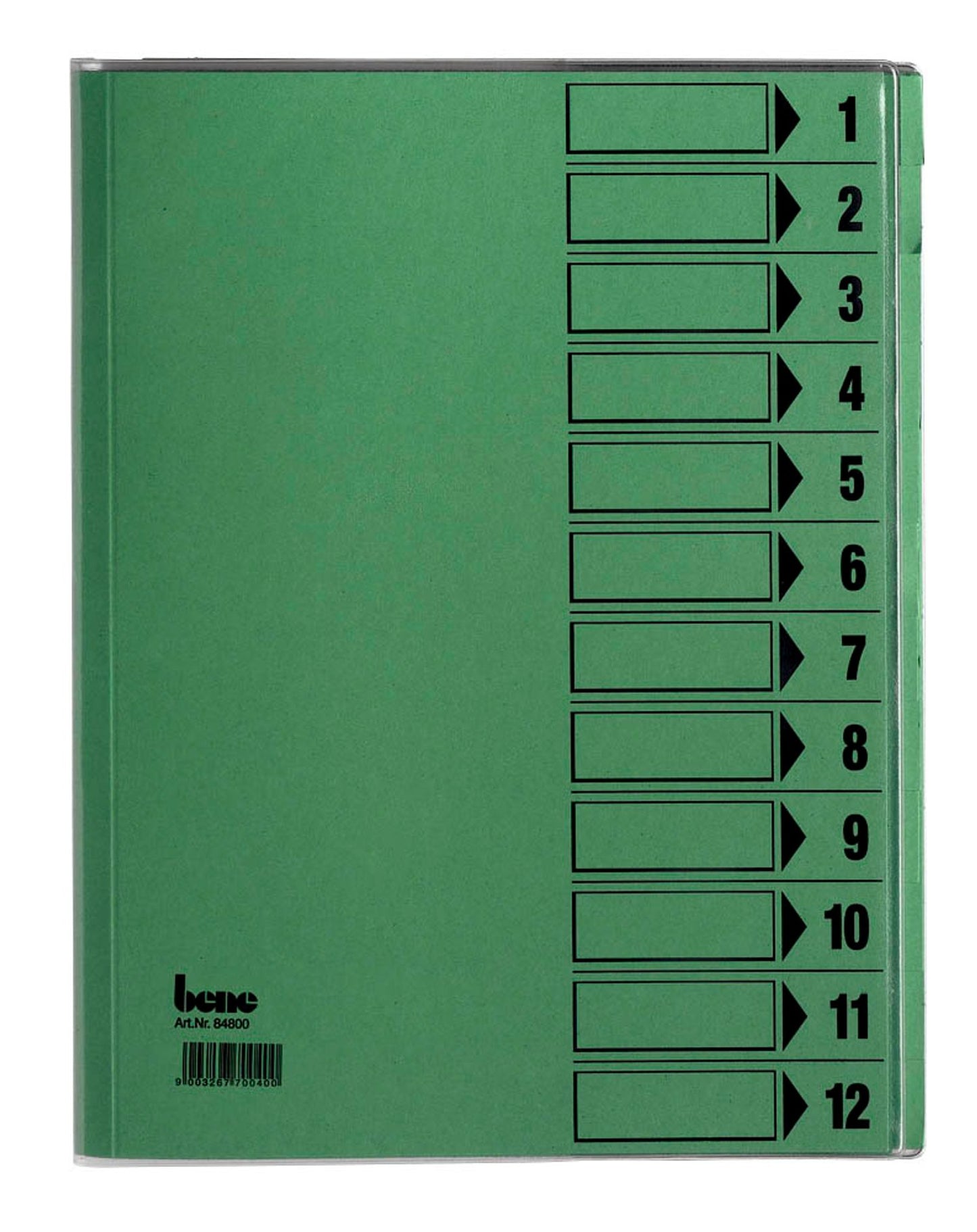 bene Ordnungsmappe 12 Fächer