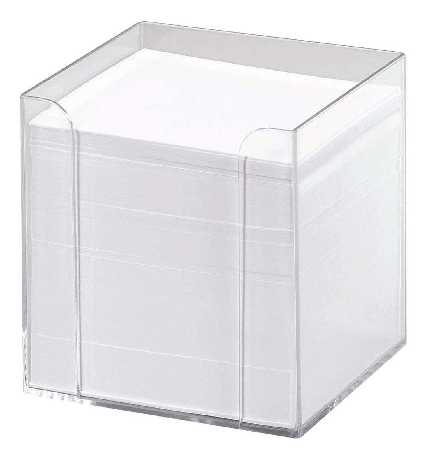 folia Zettelbox inkl. 700 Notizzettel weiß
