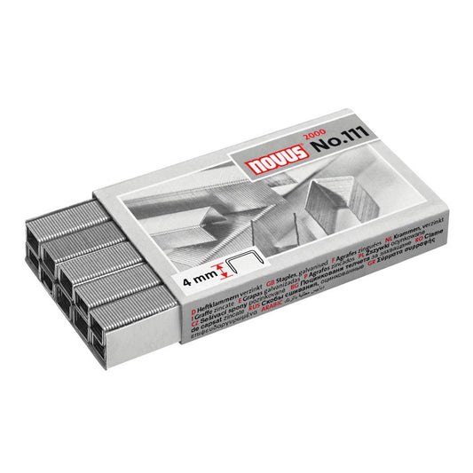 novus Heftklammern No.111 | 042-0036 | 1 Pack = 2.000 St.