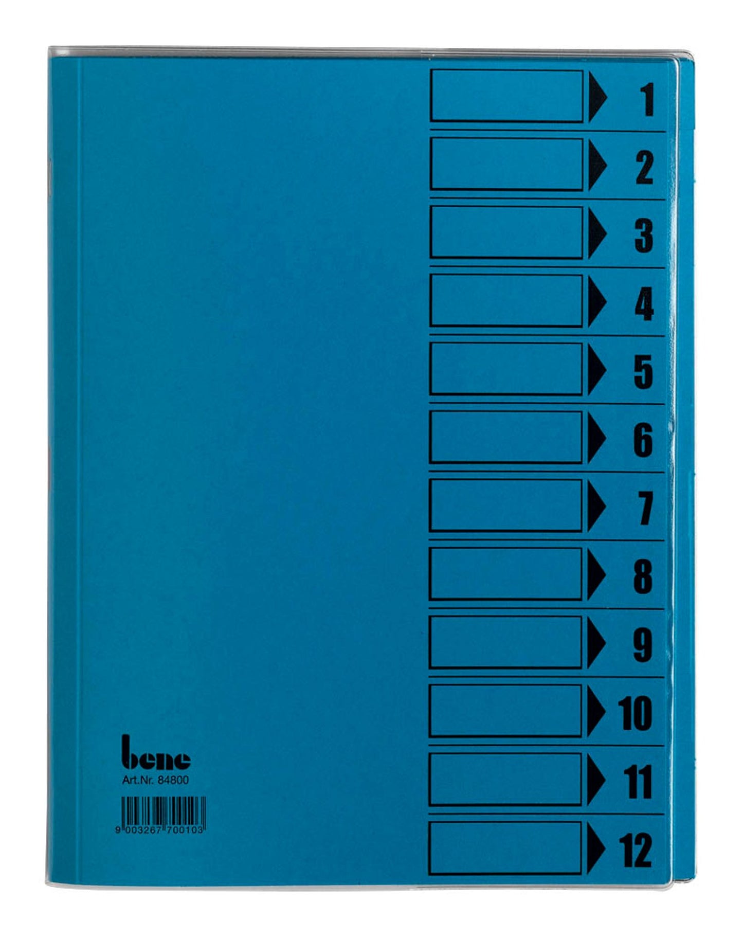 bene Ordnungsmappe 12 Fächer