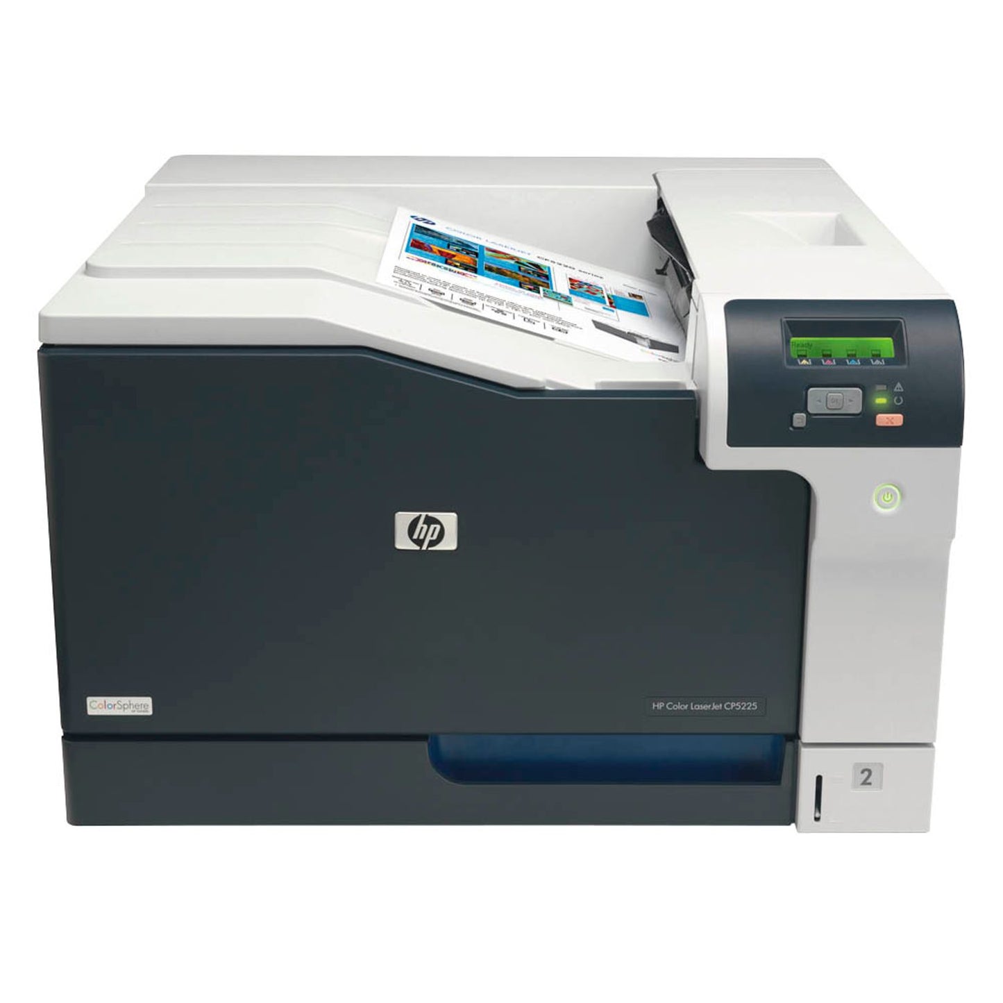 HP Color LaserJet Professional CP5225n Farb-Laserdrucker grau | CE711A#B19