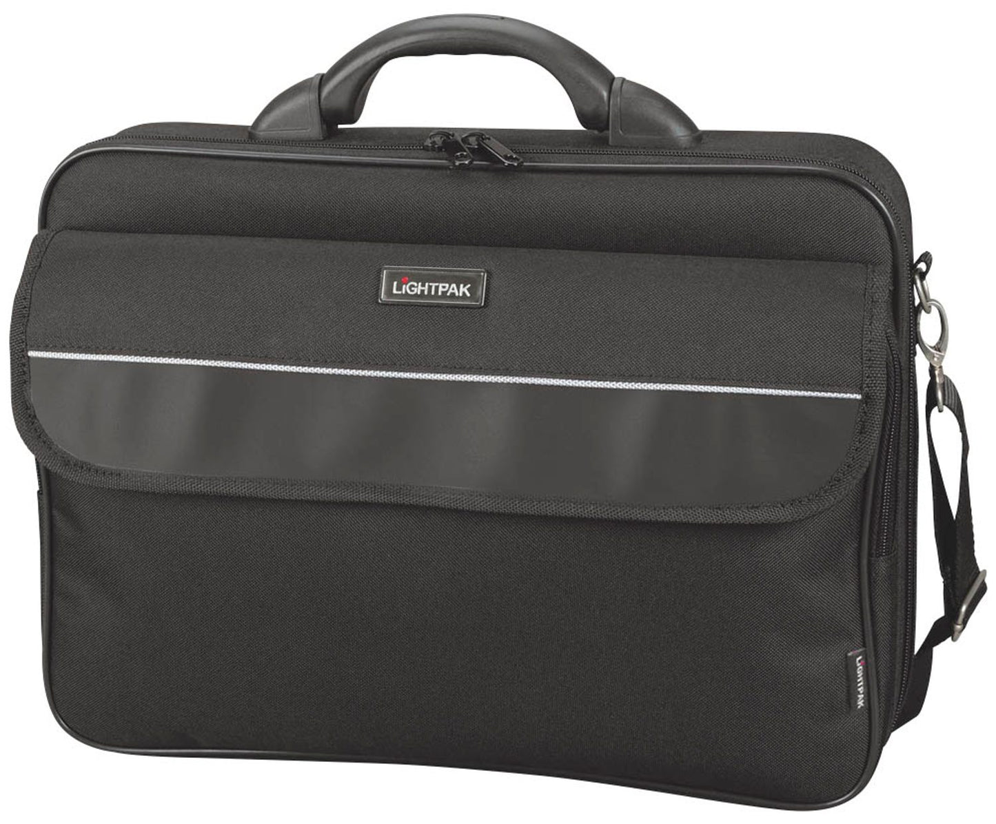 LIGHTPAK Laptoptasche ELITE S Kunstfaser schwarz bis cm ( Zoll)