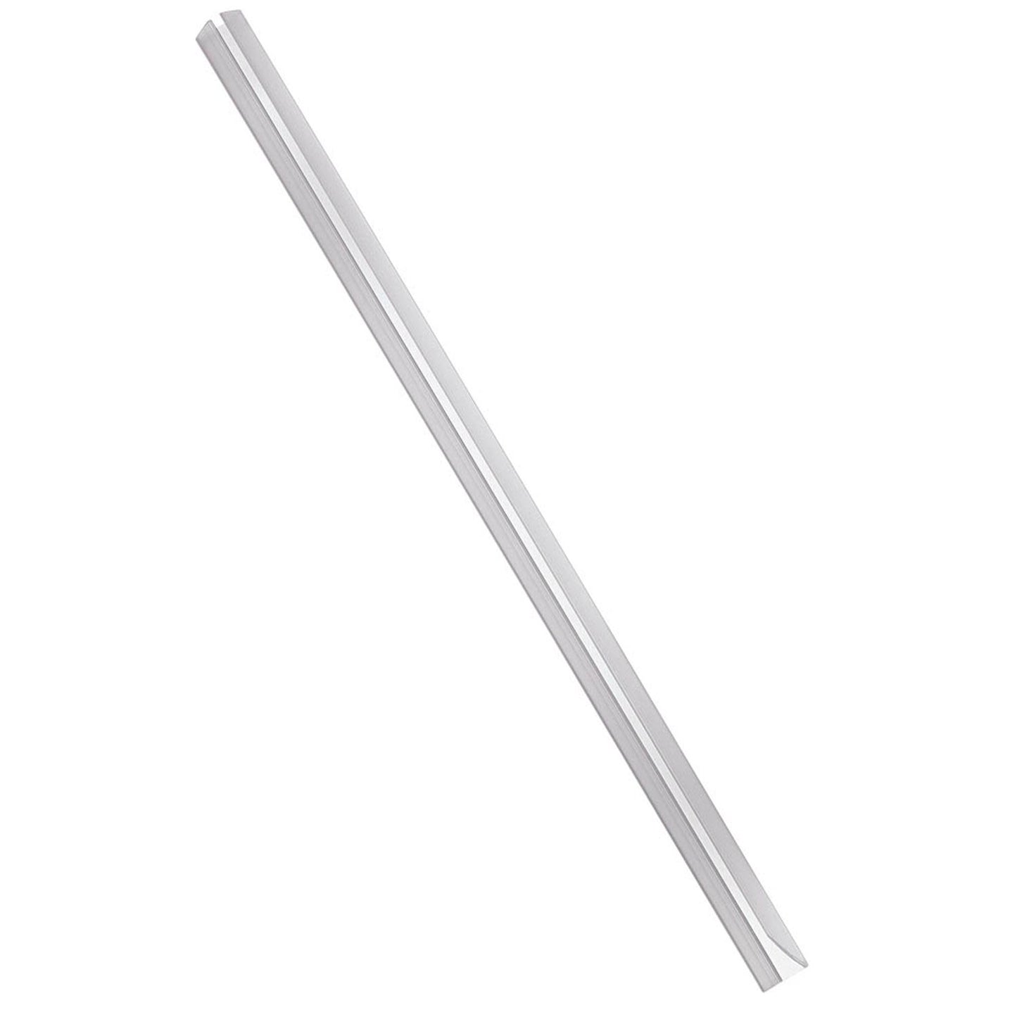 DURABLE Klemmschienen transparent DIN A4 | 291219 | 1 Pack = 25 St.