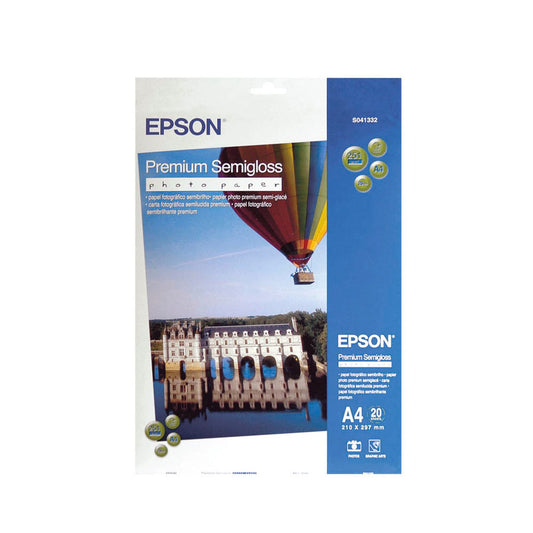 EPSON Fotopapier S041332 DIN A4 seidenmatt 251 g/qm | C13S041332 | 1 Pack = 20 Blatt