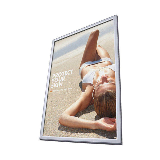 Showdown® Displays  Klapprahmen silber