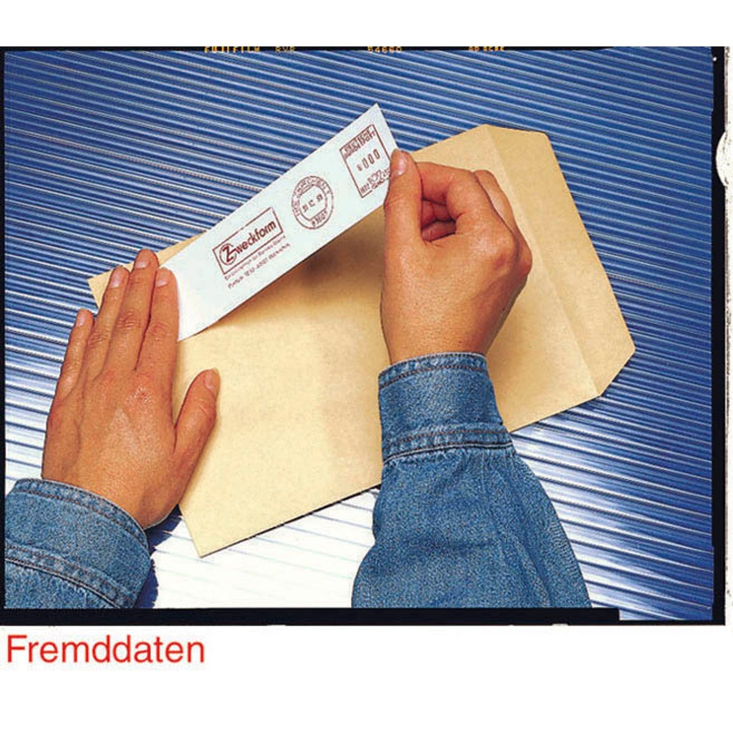 AVERY Zweckform Frankieretiketten weiß 132,0 x 45,0 mm | 3444 | 1 Pack = 500 Etiketten