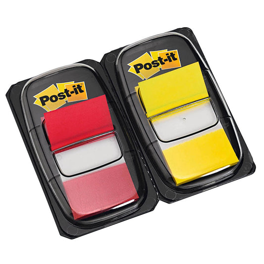 Post-it® Index Haftmarker farbsortiert 2x 50 Streifen | I680-RY2 | 1 Pack = 2x 50 Streifen