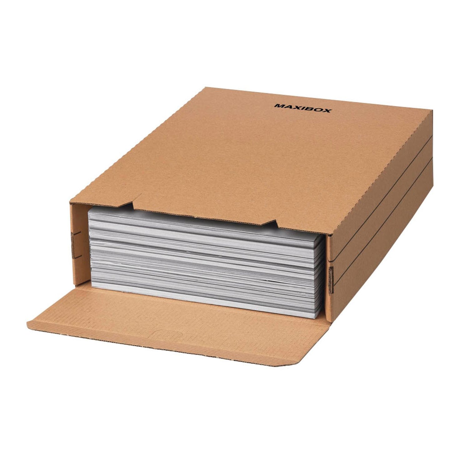 Top-Print Archivboxen braun 24,4 x 32,1 x 8,5 cm | 555K25 | 1 Pack = 25 St.