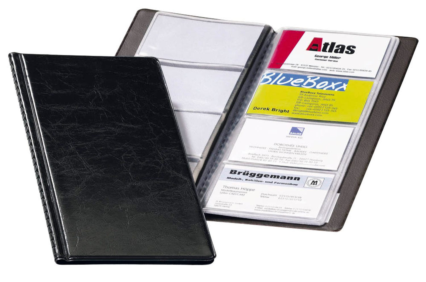 DURABLE Visitenkartenmappe VISIFIX schwarz