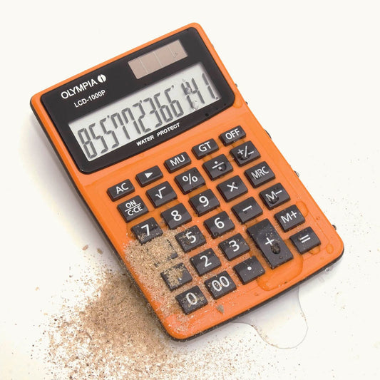 OLYMPIA LCD-1000P Tischrechner orange | 4685