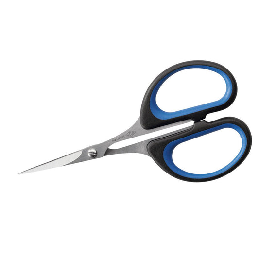 WEDO Silhouettenschere Soft-Cut schwarz-blau 10,5 cm | 9794