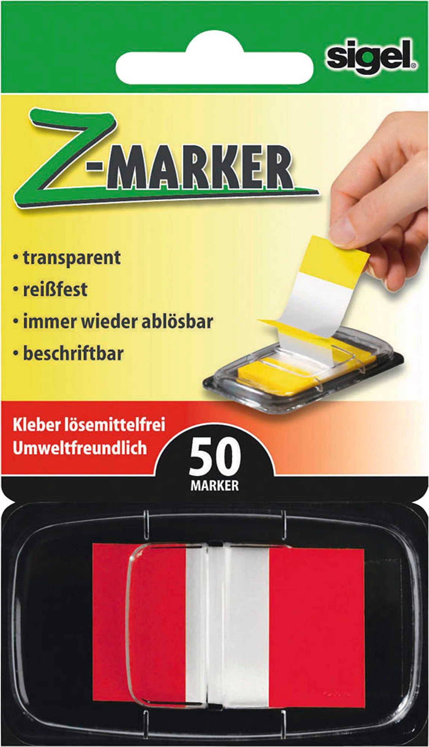 SIGEL Z-Marker Haftmarker 50 Streifen