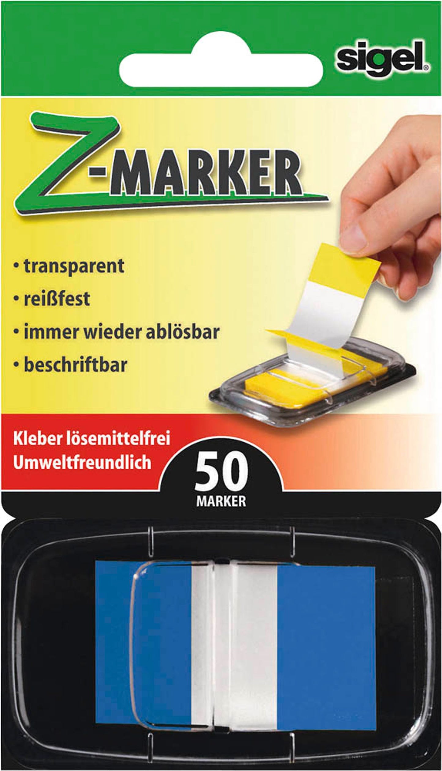 SIGEL Z-Marker Haftmarker 50 Streifen
