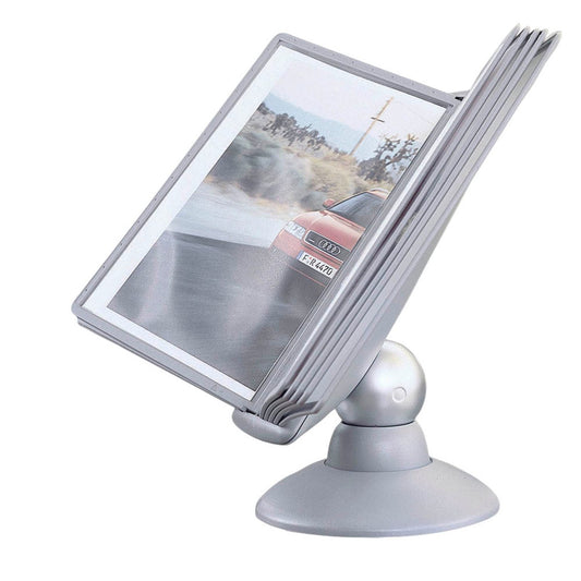 DURABLE Sichttafelsystem SHERPA motion komplett DIN A4 grau mit . Sichttafeln | 558737