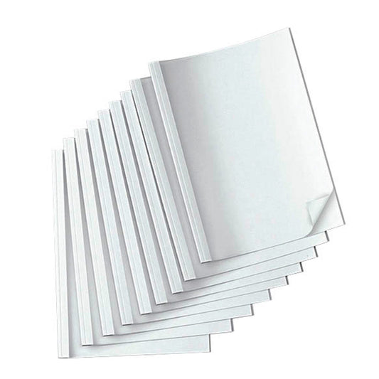LMG Thermo-Bindemappen-Set weiß Karton für 5 - 15/ 15 - 20/ 20 - 30/ 30 - | LMG-THMW80 | 1 Pack = 80 St.
