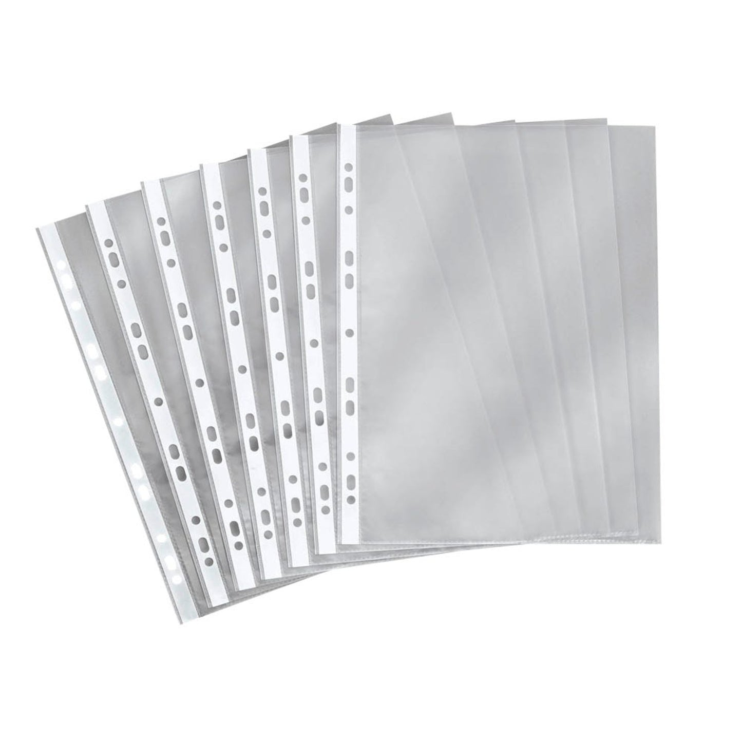 Gera-Folien Prospekthüllen DIN A4 transparent genarbt 0,05 mm | 070-0705-004-001 | 1 Pack = 100 St.