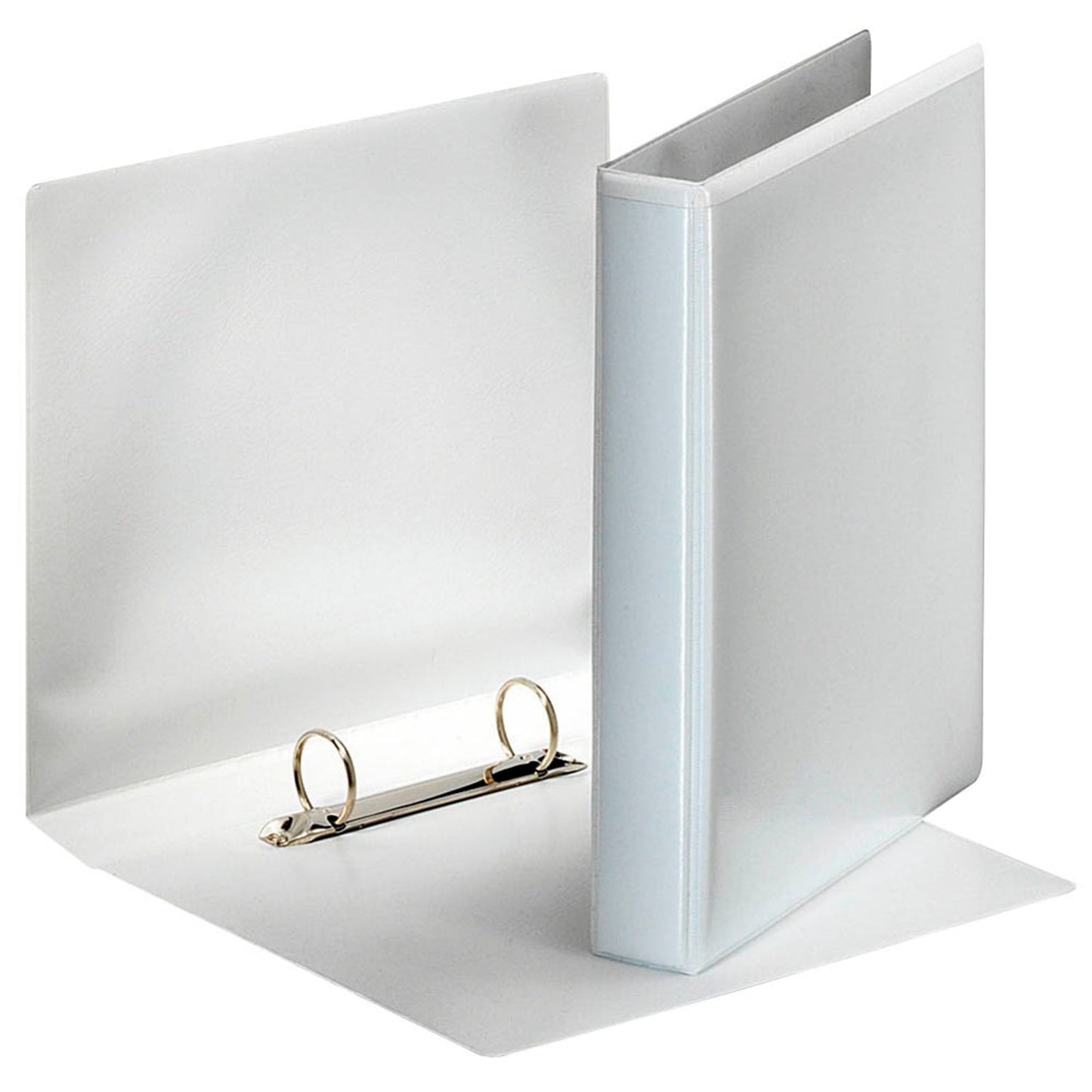 Esselte Präsentationsringbücher 2-Ringe weiß 4,6 cm DIN A5 hoch | 46571 | 1 Pack = 12 St.