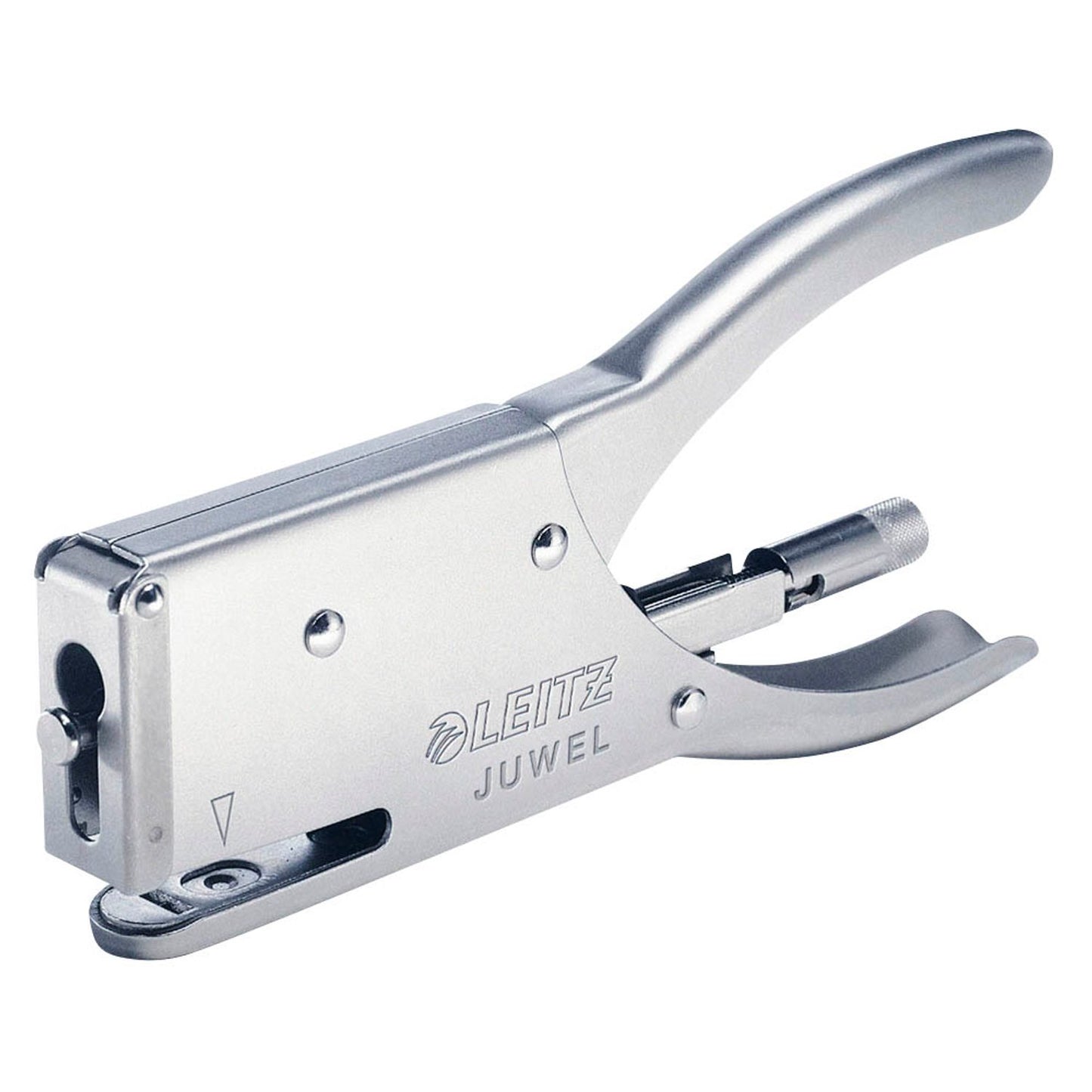 LEITZ Heftzange Juwel 5556 matt vernickelt | 55560082