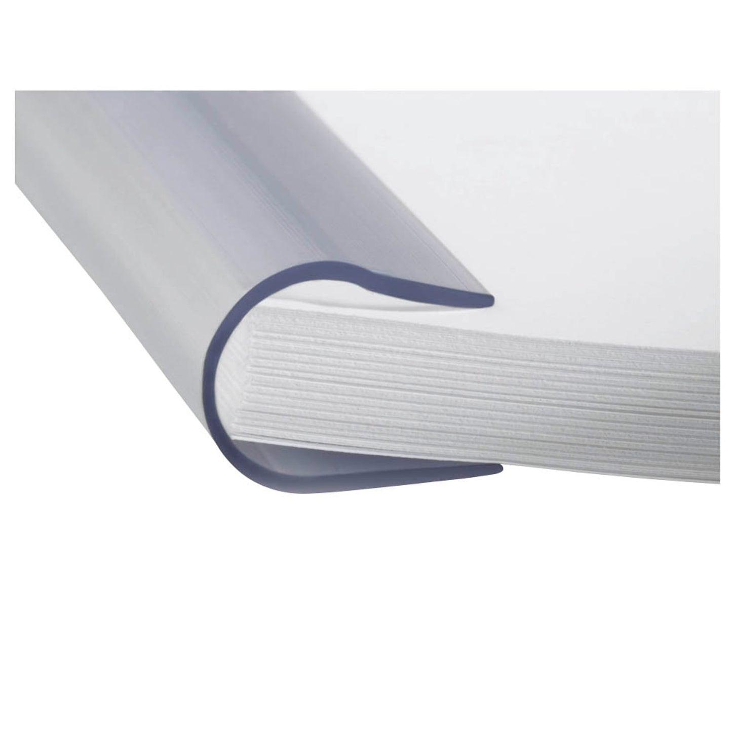 DURABLE Klemmschienen transparent DIN A4 | 290919 | 1 Pack = 25 St.