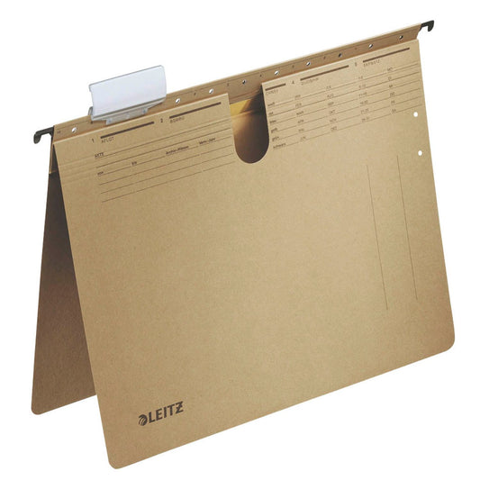LEITZ Hängehefter ALPHA® 1994 Karton naturbraun 1 x Amtsheftung | 19940000 | 1 Pack = 25 St.