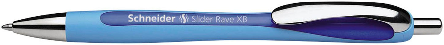 Schneider Kugelschreiber Slider Rave XB blau, 1 St.
