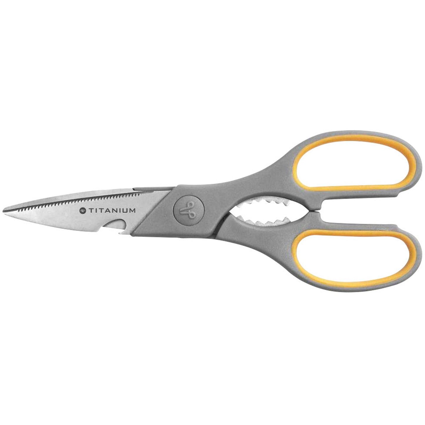 WESTCOTT Schere TITANIUM Super grau-gelb 21,0 cm | E-30486 00