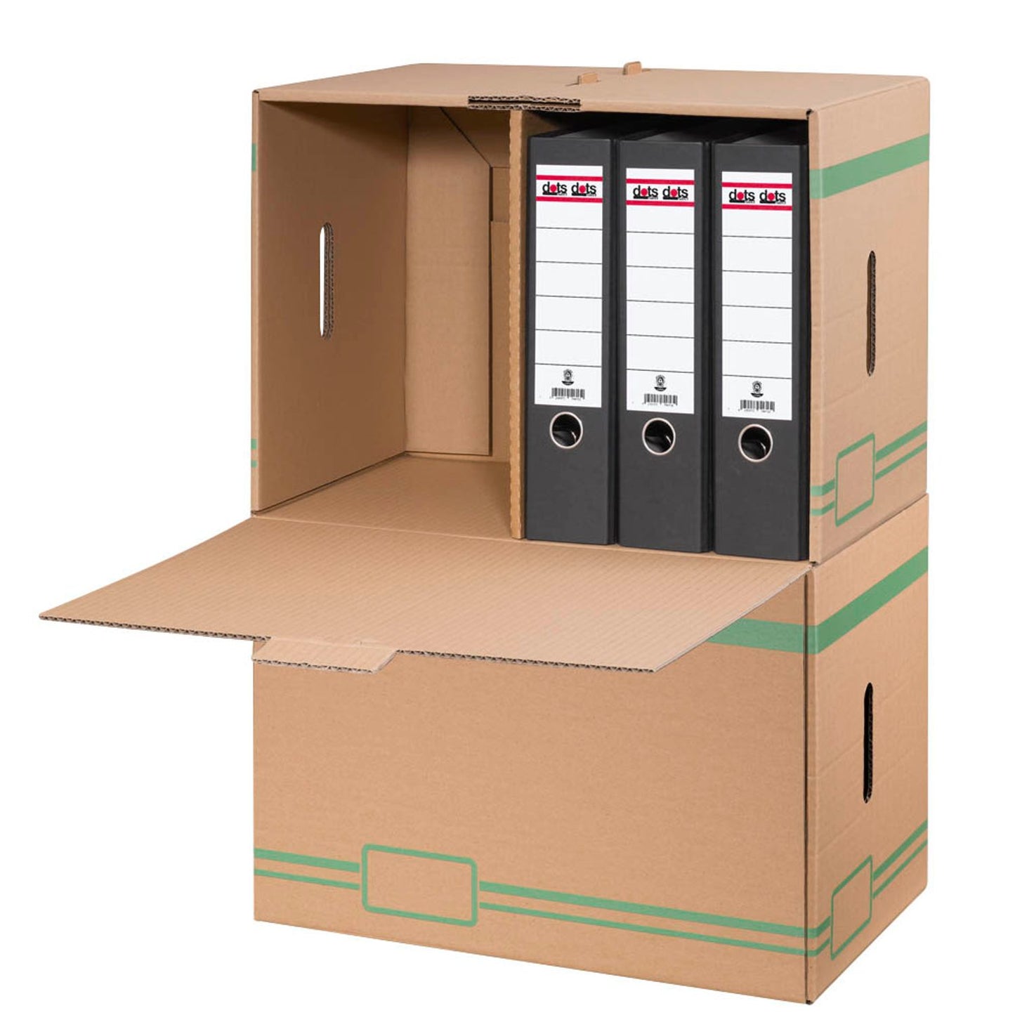 Cartonia Archivcontainer braun 50,2 x 35,6 x 31,0 cm | 293914 | 1 Pack = 10 St.