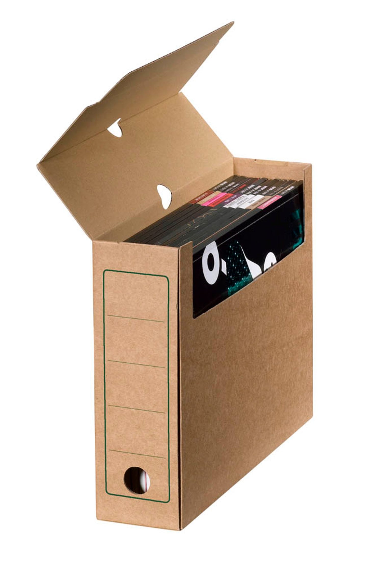 10 Cartonia Archivboxen braun
