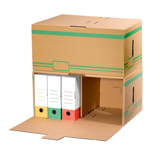 Cartonia Archivcontainer braun 56,5 x 27,8 x 35,1 cm | 277094 | 1 Pack = 10 St.