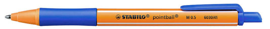 STABILO Kugelschreiber pointball orange, Schreibfarbe:,  St.