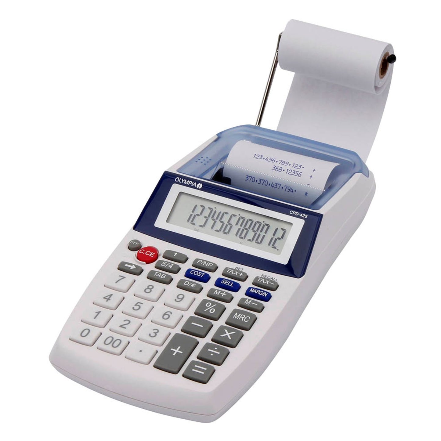 OLYMPIA CPD 425 Tischrechner druckend lichtgrau | 942915039