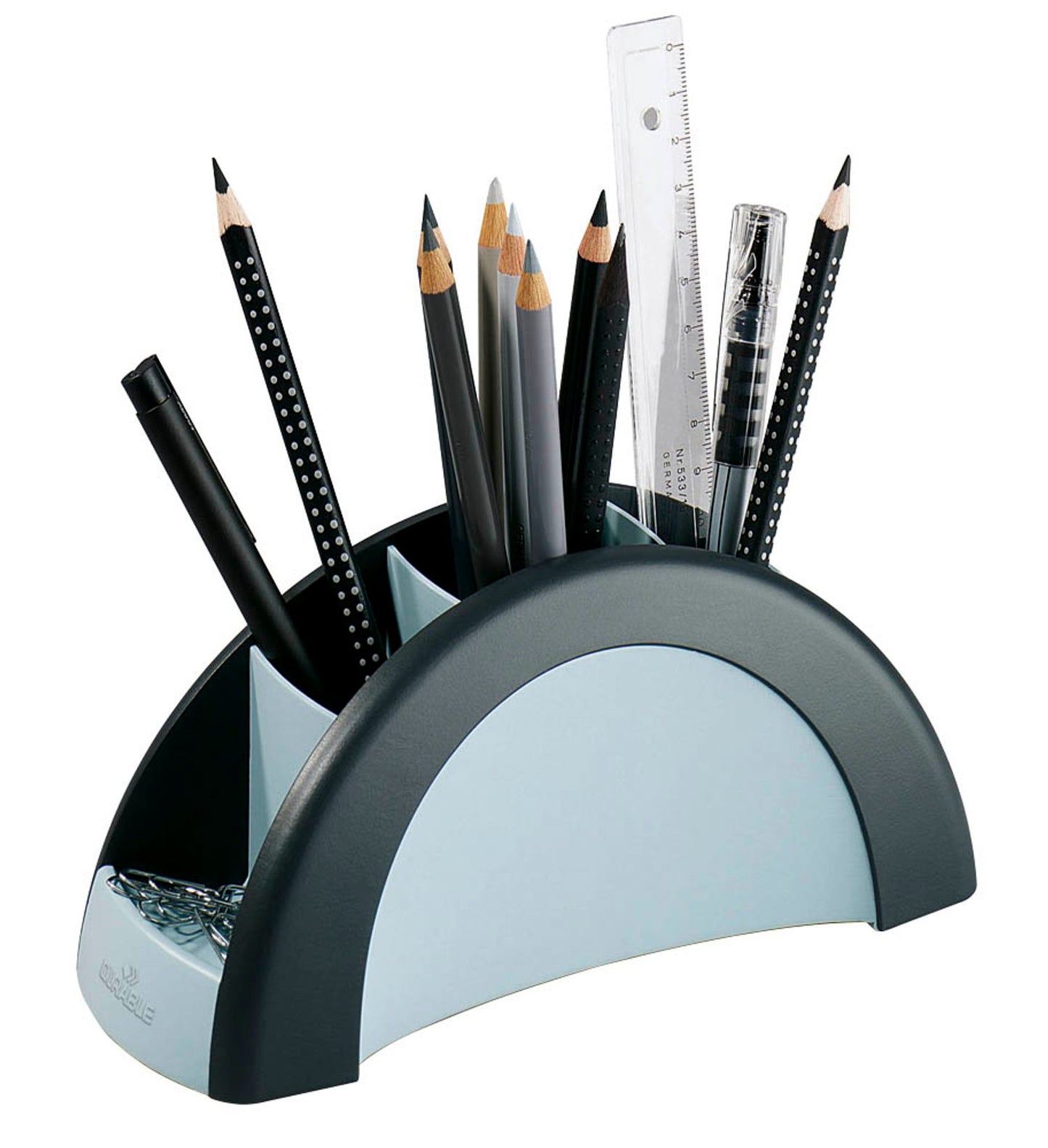 DURABLE Stiftehalter VEGAS Kunststoff 5 Fächer 20,5 x 9,0 x 8,0 cm