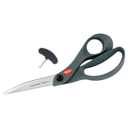 Clauss Papierschere ExtremEdge Titanium grau 23,0 cm | E-18091 00