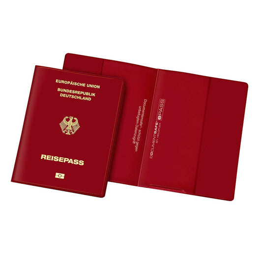 VELOFLEX Dokumentenhülle Document Safe® rot 10,0 x 13,5 cm | 3259800