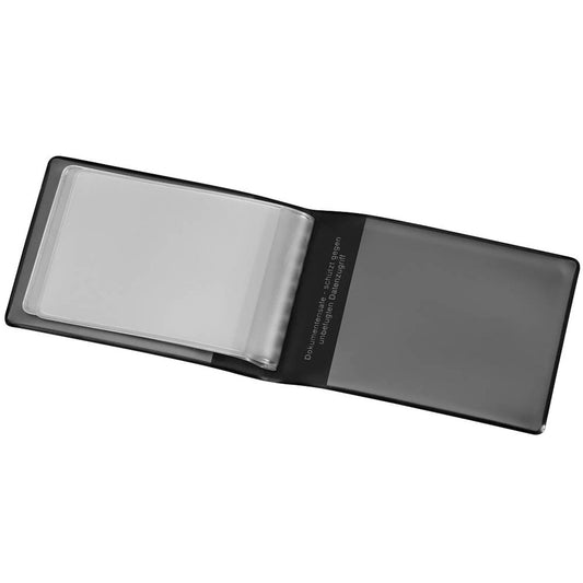 VELOFLEX Kreditkartenhülle Document Safe® schwarz 11,5 x 7,8 cm | 3276800