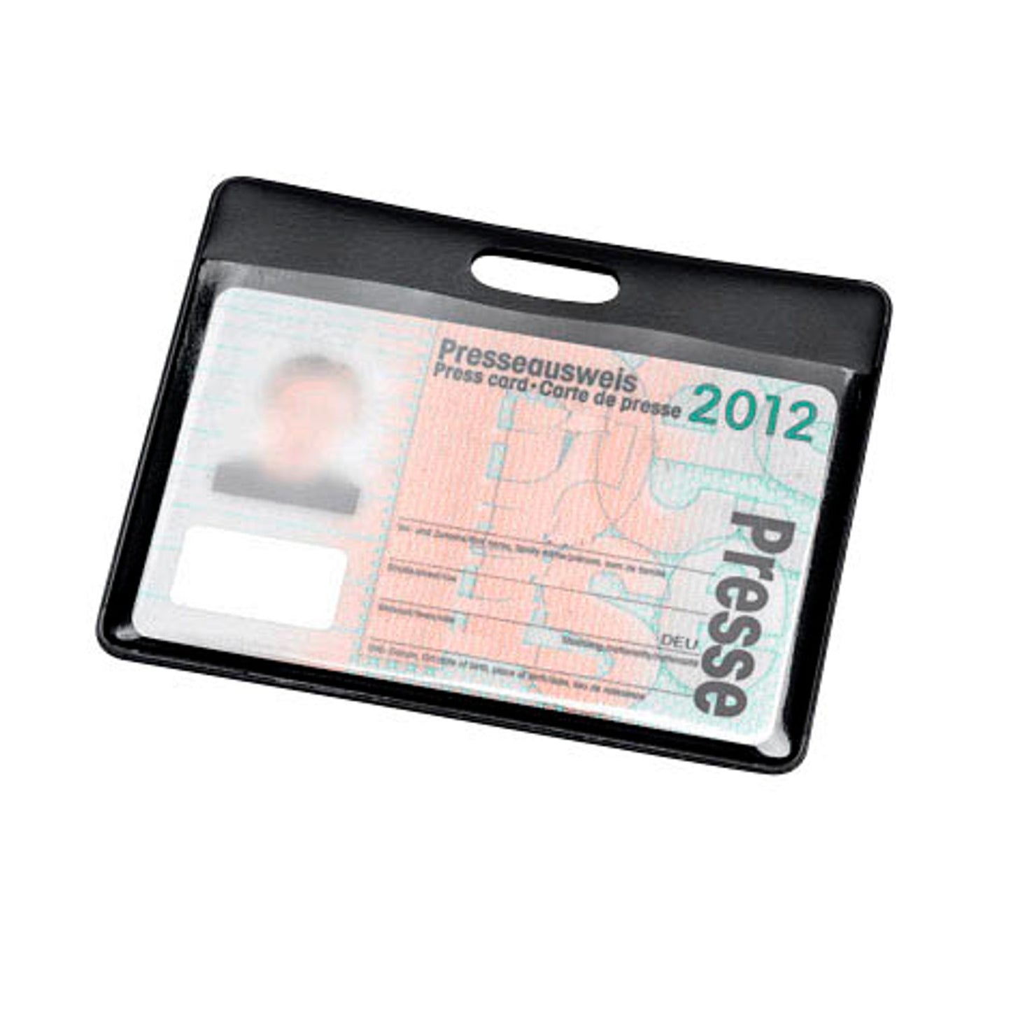 HIDENTITY® Dokumentenhülle Hidentity Admission schwarz 9,5 x 7,5 cm | 012-2345-008-07