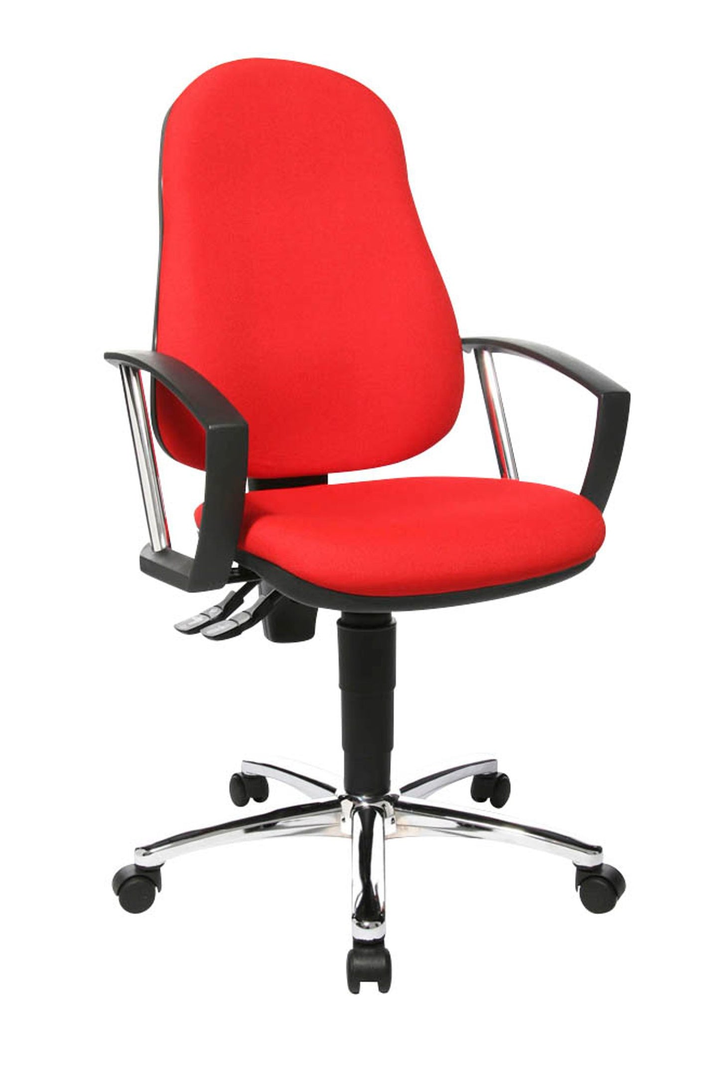 Topstar Bürostuhl Point 60 Plus, 8169A, Gestell chrom
