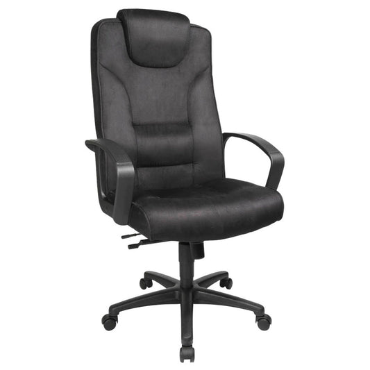 Topstar Chefsessel Comfort Point 50, Stoff anthrazit, Gestell schwarz | 7810 TA3