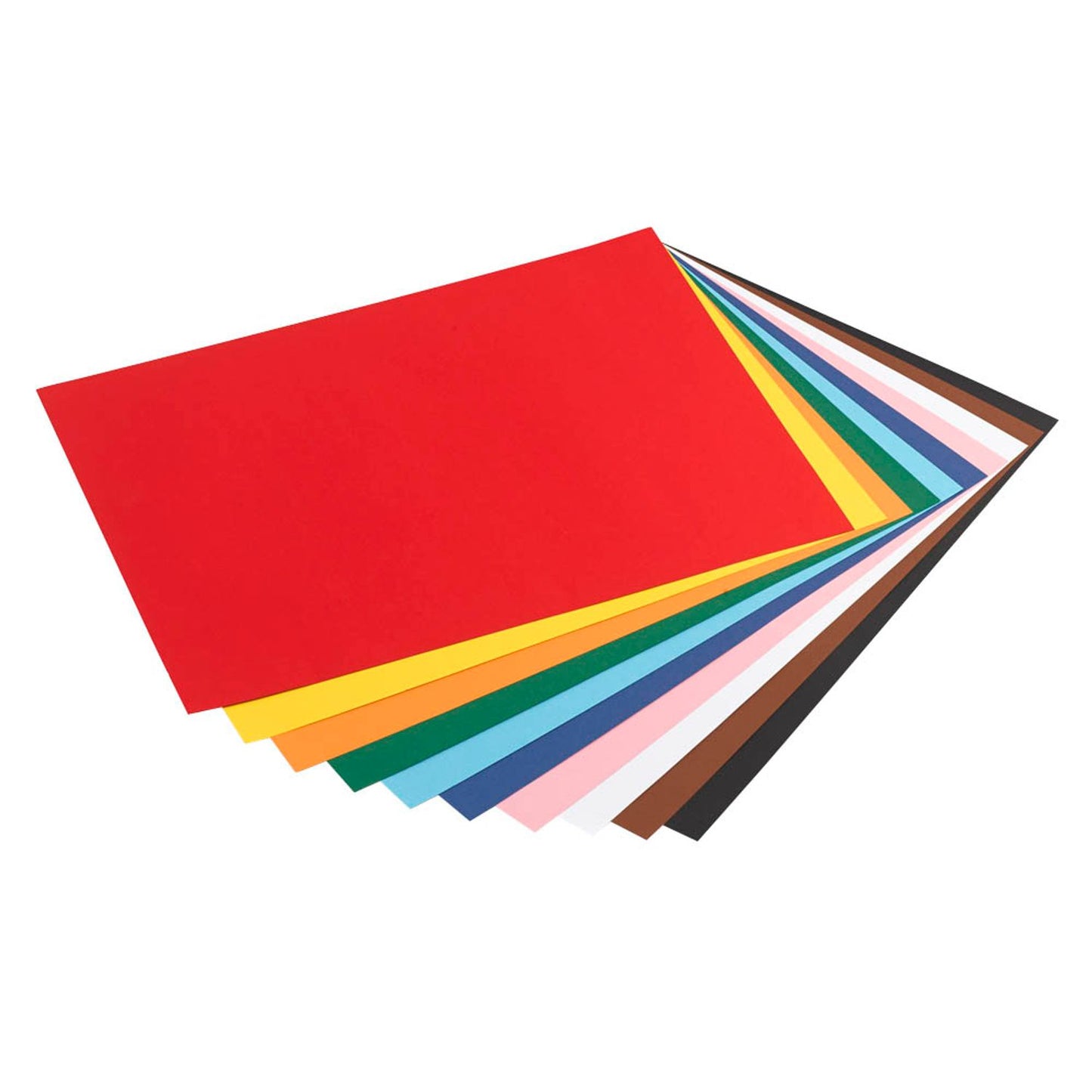 folia Tonpapier farbsortiert 130 g/qm | 609 | 1 Pack = 50 Blatt