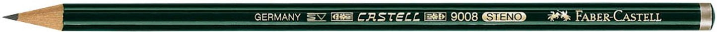 FABER-CASTELL 9008 Stenobleistift grün, 1 St.