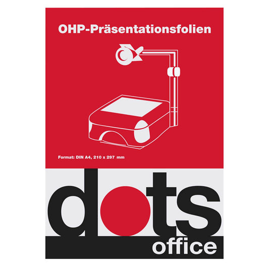 dots Laserfolien klar | DOTSOHPMULTI | 1 Pack = 100 St.