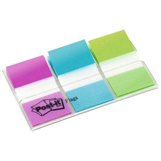 Post-it® Index Haftmarker farbsortiert 3x 20 Streifen | 680PBGEU | 1 Pack = 3x 20 Streifen