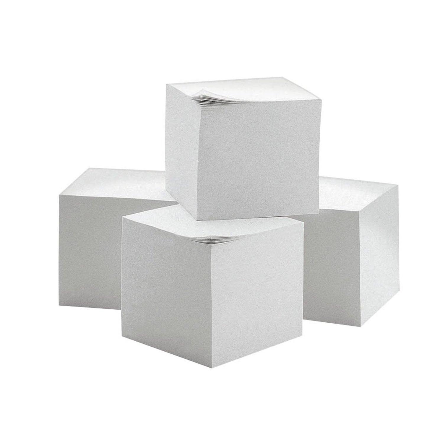 neutral Notizzettel geleimt weiß 9,0 x 9,0 cm, ca. , 4 Blöcke | 36596 | 1 Pack = 4 Blöcke