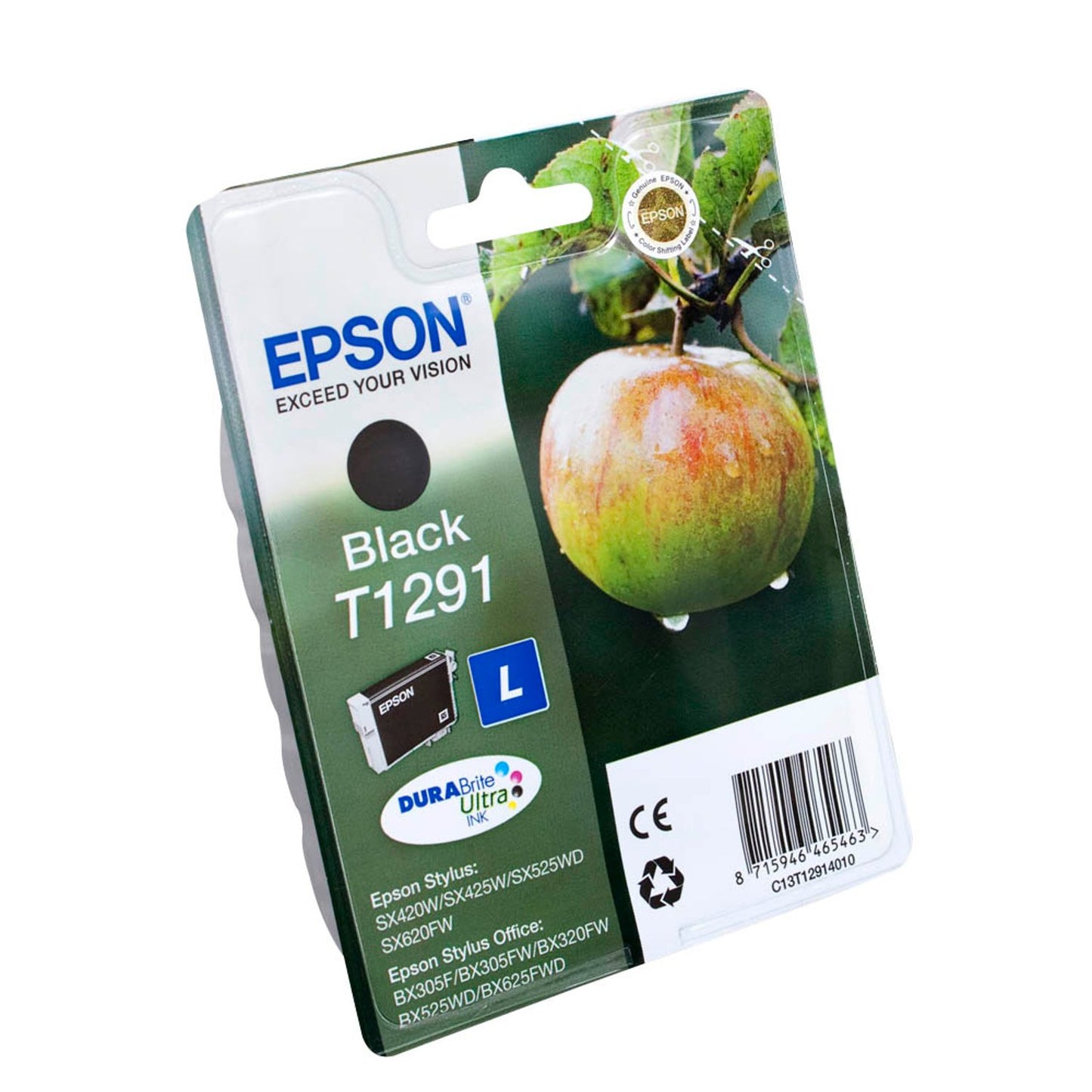 EPSON T1291L schwarz Druckerpatrone | C13T12914012