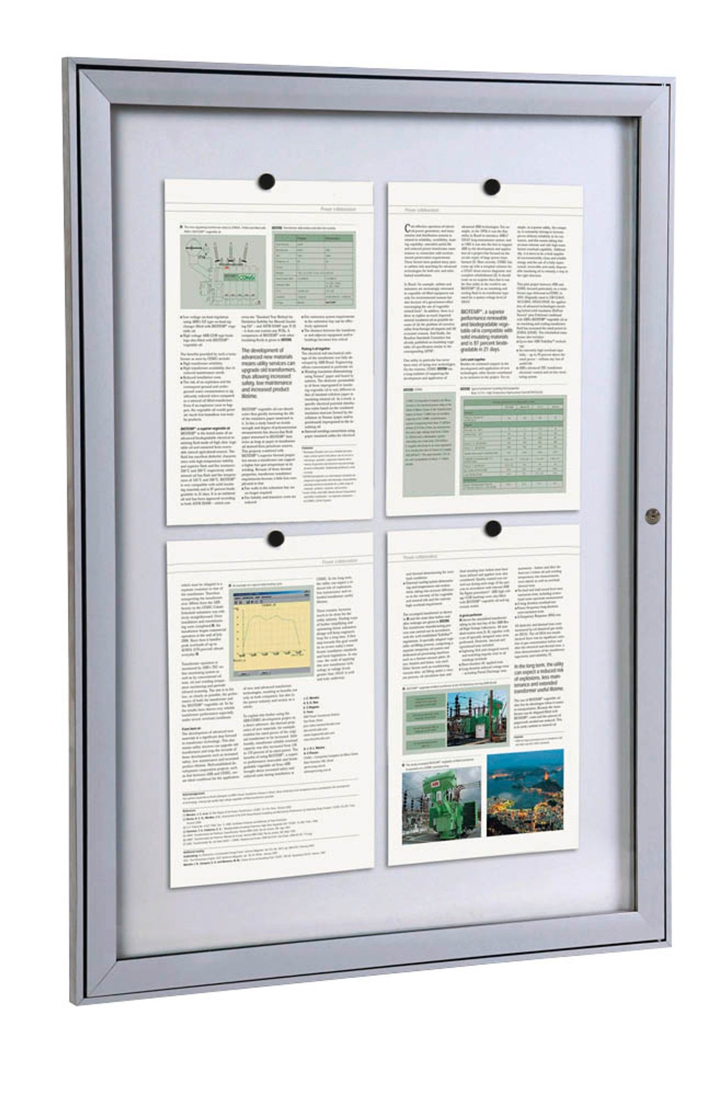 Showdown® Displays Schaukasten S alu DIN A4